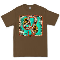 Cacao leo turquoise cowhide Premium Tee - RanaPortraitStore