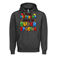 Charcoal Heather being different makes me super special Zipper Hoodie - JahusDesignShop