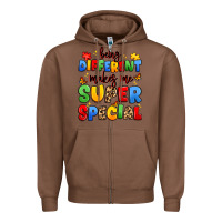 Chestnut being different makes me super special Zipper Hoodie - JahusDesignShop