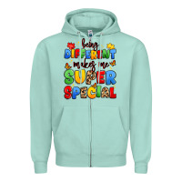 Seafoam being different makes me super special Zipper Hoodie - JahusDesignShop