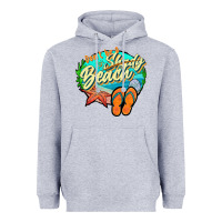 Heather Grey dont be a shady beach 2 Heavyweight Hoodie - JahusDesignShop