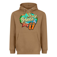 Toasted Coconut dont be a shady beach 2 Heavyweight Hoodie - JahusDesignShop
