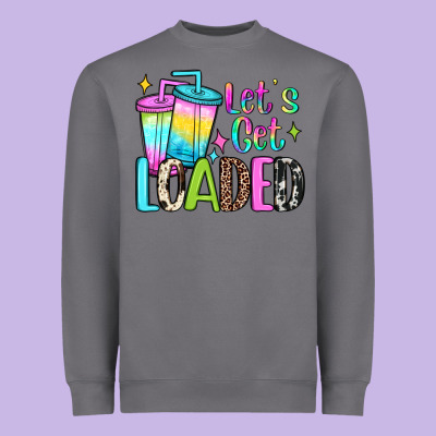 Let's Get Loaded Heavyweight Sweatshirt Designed By Jahusdesignshop