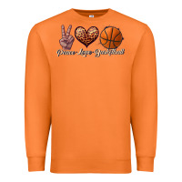 Carrot peace love basketball Premium Sweatshirt - JahusDesignShop
