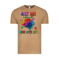 Vintage Camel ask me about neurodiversity Vintage Tee - FaDigitalArtStudio