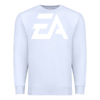 White #electronicArts EA  white Premium Sweatshirt - DesigneFamous
