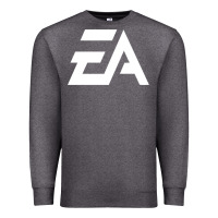 Charcoal Heather #electronicArts EA  white Premium Sweatshirt - DesigneFamous