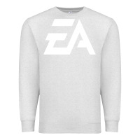 Oatmeal Heather #electronicArts EA  white Premium Sweatshirt - DesigneFamous