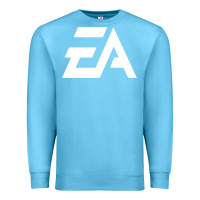 Ocean Blue #electronicArts EA  white Premium Sweatshirt - DesigneFamous