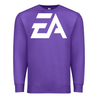 Purple #electronicArts EA  white Premium Sweatshirt - DesigneFamous