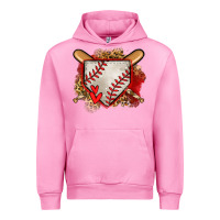Fuchsia Pink baseball home plate Urban Hoodie - Jasminsmagicworld