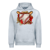 Heather Grey baseball home plate Urban Hoodie - Jasminsmagicworld