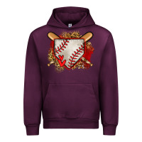 Mauve Wine baseball home plate Urban Hoodie - Jasminsmagicworld