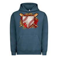 Pigment Midnight Navy baseball home plate Urban Hoodie - Jasminsmagicworld