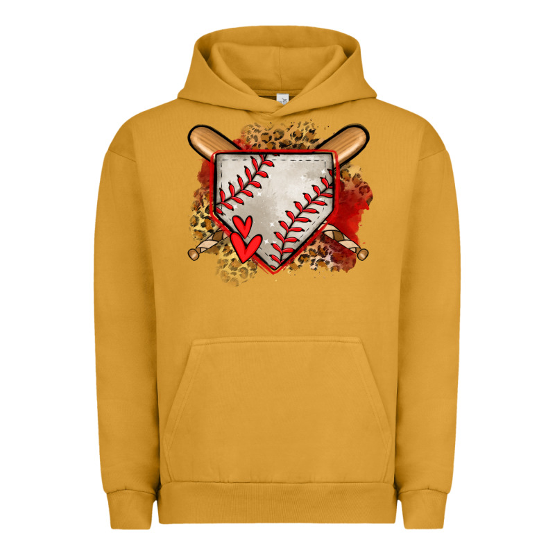 Baseball Home Plate Urban Hoodie by Jasminsmagicworld | Teevron