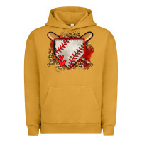 Pigment Peanut Butter baseball home plate Urban Hoodie - Jasminsmagicworld
