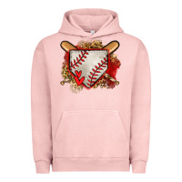 Pigment Salmon baseball home plate Urban Hoodie - Jasminsmagicworld