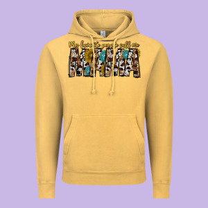 My Favorite Peoplle Call Me Mama Vintage Hoodie Designed By Cowhidedigitalart