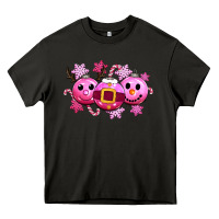 Pink Christmas Heavy Core Tee | Teevron