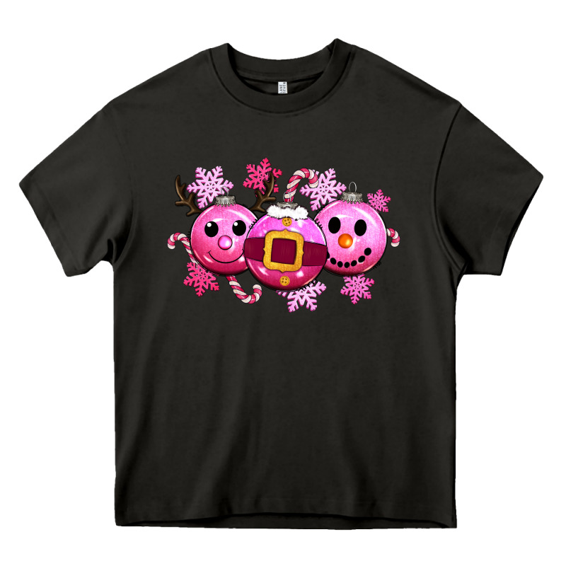 Pink Christmas Heavy Core Tee by CowGirlArtShop | Teevron