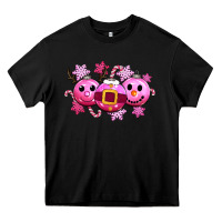 Black pink christmas Heavy Core Tee - CowGirlArtShop