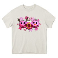 Cream pink christmas Heavy Core Tee - CowGirlArtShop