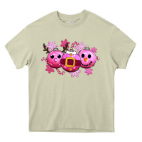 Mossy pink christmas Heavy Core Tee - CowGirlArtShop