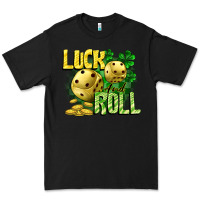 Black Luck and roll Premium Tee - CowGirlArtShop