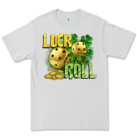 Dove Grey Luck and roll Premium Tee - CowGirlArtShop