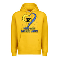 Lemon world down syndrome symbol Premium Hoodie - Artiststas