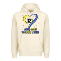 Sandshell world down syndrome symbol Premium Hoodie - Artiststas