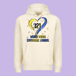 World Down Syndrome Symbol Premium Hoodie Designed By Artiststas
