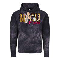 Cloud Black Nicu Mama Vintage Hoodie - CowhideDigitalArt