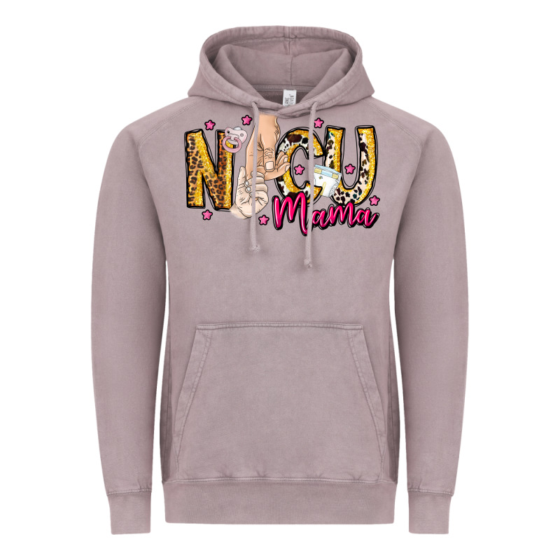 Nicu Mama Vintage Hoodie by CowhideDigitalArt | Teevron