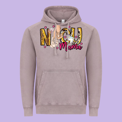 Nicu Mama Vintage Hoodie Designed By Cowhidedigitalart