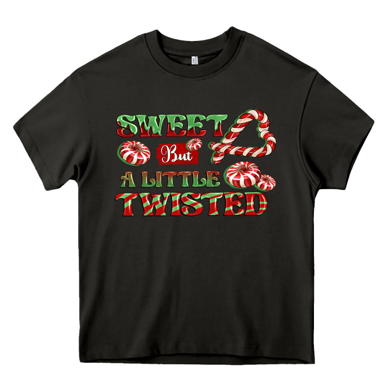 Sweet But A Little Twisted Heavy Core Tee by CowGirlArtShop | Teevron