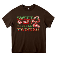 Chocolate Brown sweet but a little twisted Heavy Core Tee - CowGirlArtShop