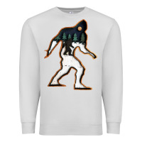 Dove Grey bigfoot wood layered christmas Premium Sweatshirt - DesigneFamous