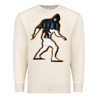 Sandshell bigfoot wood layered christmas Premium Sweatshirt - DesigneFamous