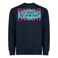 Navy in october we wear pink Heavyweight Sweatshirt - JahusDesignShop