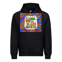 Black Dia de los muertos Urban Hoodie - RanaPortraitStore