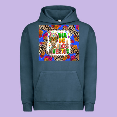 Dia De Los Muertos Urban Hoodie Designed By Ranaportraitstore