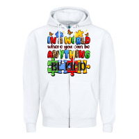 White in a world where you can be anything be kind Zipper Hoodie - JahusDesignShop