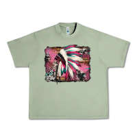 Oil Green indian headdress valentine's day Urban Heavy Tee - Jasminsmagicworld