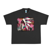 Pigment Black indian headdress valentine's day Urban Heavy Tee - Jasminsmagicworld