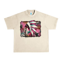 Indian Headdress Valentine's Day Urban Heavy Tee | Teevron