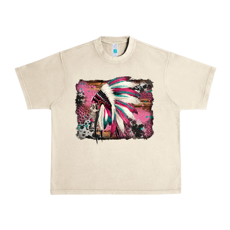 Indian Headdress Valentine's Day Urban Heavy Tee by Jasminsmagicworld | Teevron