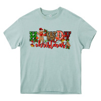 Howdy Christmas Gingerman Bread With Cowboy Heavy Core Tee | Teevron