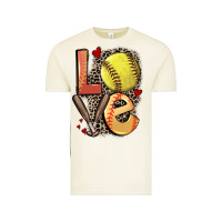 Vintage Arctic love softball Vintage Tee - FaDigitalArtStudio