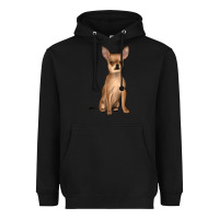 Black chihuahua Heavyweight Hoodie - JahusDesignShop